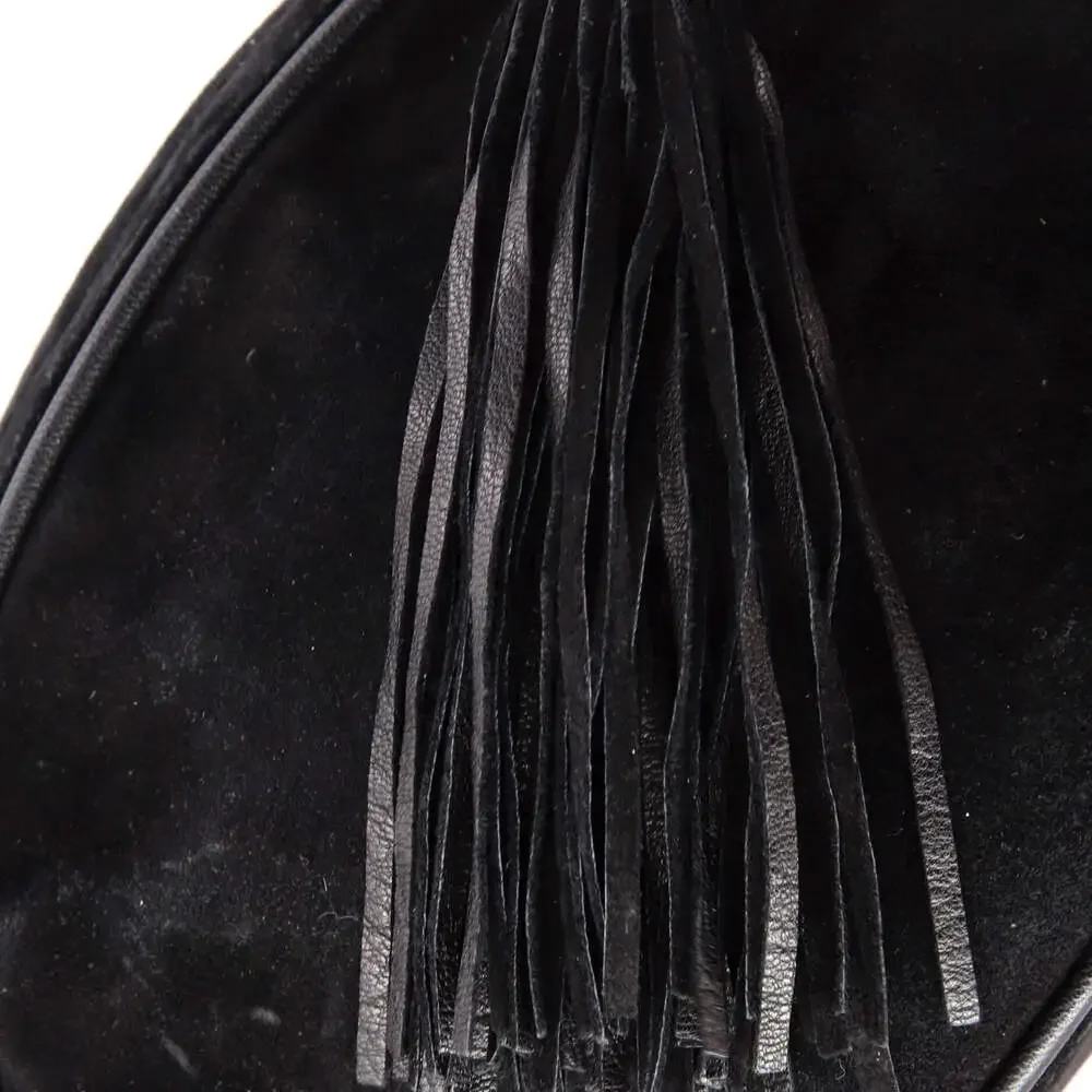 Chanel Vintage Oval Cc Tassel Crossbody #242717C15B - Picture 8 of 9
